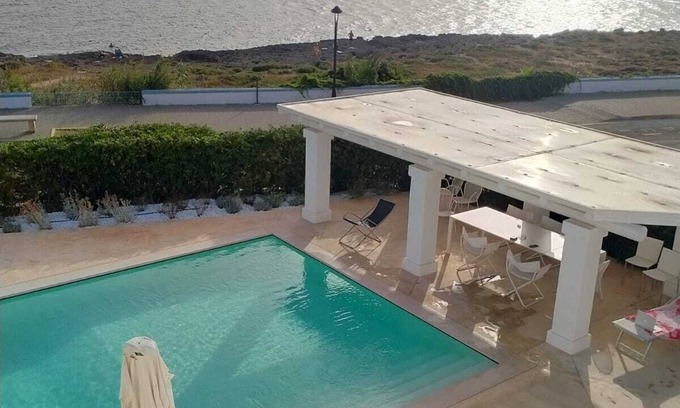 Torre Suda House | VILLA INTRAMARE - seafront - exclusive swimming pool