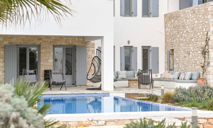 Ampelas Villa | Villa Iremía - Family house with beach access