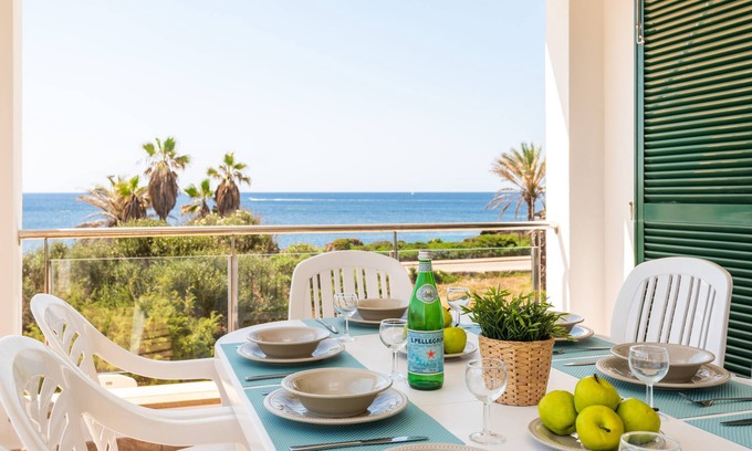 Cala'n Bosch Ski Chalet | VILLA JUANEDA !! WITH IDEAL POOL FOR FAMILIES VERY CLOSE TO THE SEA