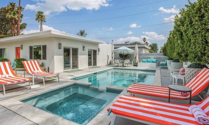 Racquet Club West House | Villa L'Orange Pool and Hot Tubs