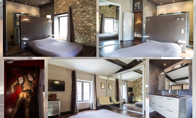 La Roque-sur-Ceze Villa | Villa 'La Grange' with Private Pool, Wi-Fi and Air Conditioning