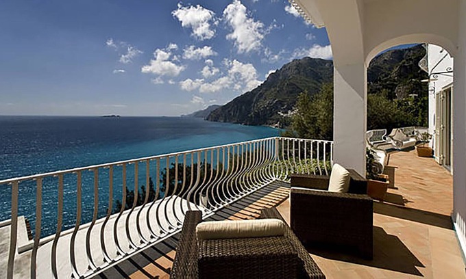 Pogerola Villa | Villa Le Sirene 1 with Private Pool, Sea View