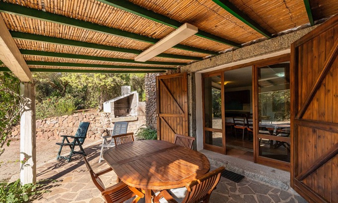 Sant'Antioco Villa | Villa Lilli with Sea View, Private Terrace, Garden & Balcony
