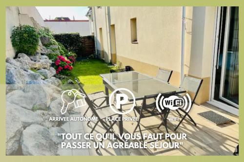 Wimereux Apartment | Villa Louise - Appartement Spacieux proche digue avec jardin
