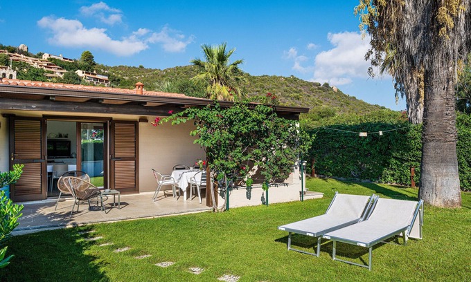 Costa Rei Villa | Villa 'Ludovica' with Private Terrace, Wi-Fi and Air Conditioning