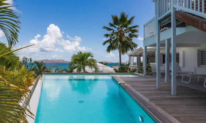 Anse de Lorient Villa | Villa Luz | Ocean View - Located in Beautiful Lorient Beach with Private Pool