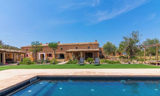 Inca Villa | Villa 'Mallorca Can Cortana,piscina' with Private Pool, Wi-Fi and Air Conditioning