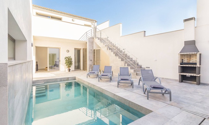 Sa Pobla Villa | Villa Margalida. Spectacular newly built villa with heated pool.