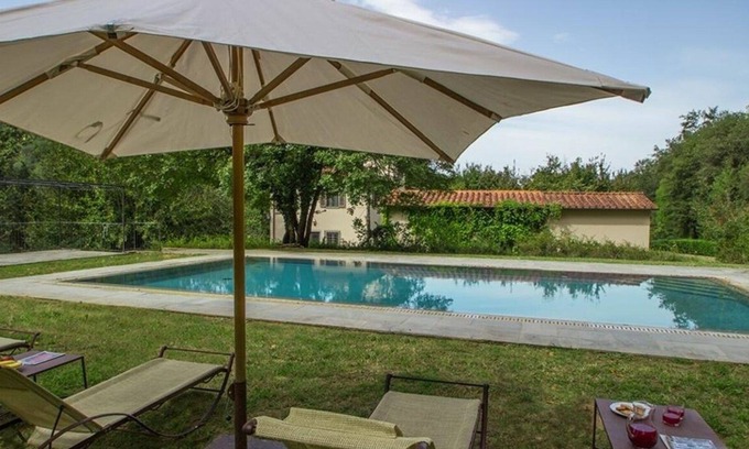 Reggello Villa | Villa Marnia is a beautiful property immersed in the greenery of the Tuscan countryside, located...