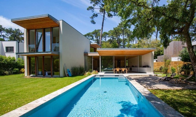 Soorts-Hossegor House | Villa Maupiti Avec Piscine Chauffée