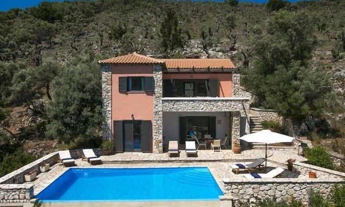 Evgiros Villa | Villa Menta - Breathtaking Retreat with Stunning Views close to Sivota