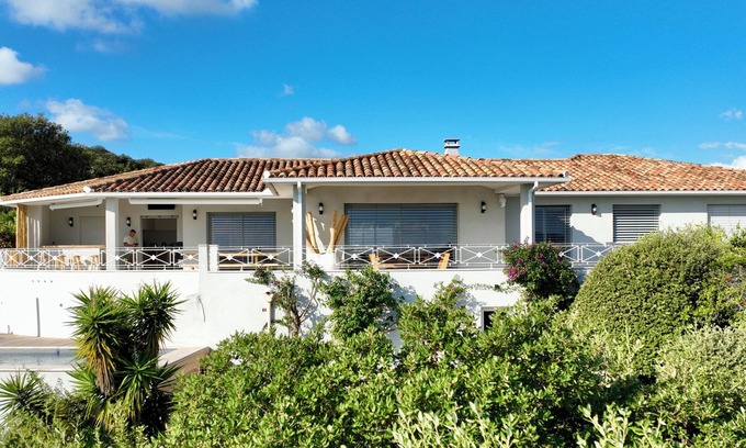 Porto-Vecchio Villa | VILLA NEAR CALA ROSSA EXCEPTIONAL SEA AND MOUNTAIN VIEWS