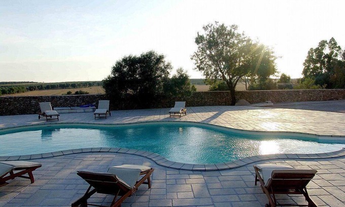 Nardo Villa | Villa Neva: A splendid and luminous two-story historical villa built on a hillside, surrounded by meadows and woods, with Free WI-FI.