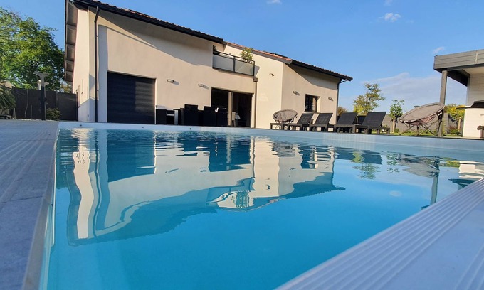 Labenne House | Villa Océane (15p.) with heated pool, 2min from the beach