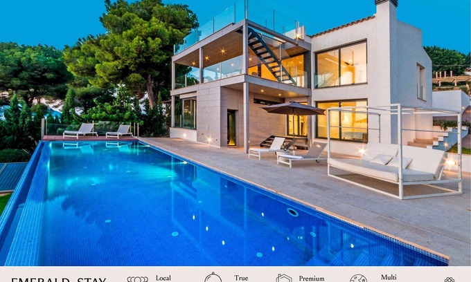 Cielo de Bonaire Villa | Villa Panoramica - modern villa in Alcudia