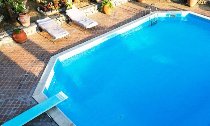 Pogerola Villa | Villa Pisani view on Capri Sorrento Amalfi Coast Pool and Large terraces