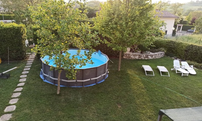 Ruviano Villa | Villa 'Relax' with Mountain View, Wi-Fi and Air Conditioning