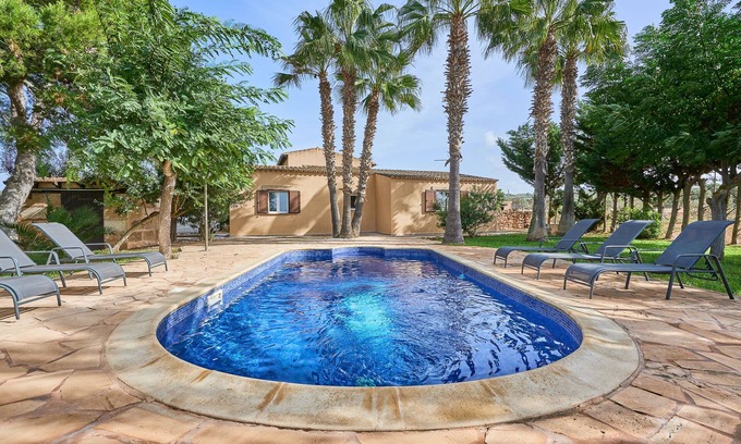 Campos Villa | Villa Sa Vinya, Ses Salines, pool villa for 6 pax.