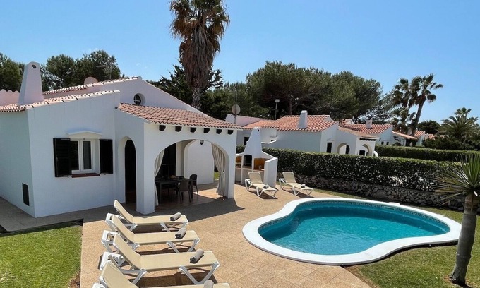Cap d'Artrutx Villa | VILLA SIGFRID - ATTRACTIVE FAMILY VILLA FOR 8 PEOPLE - 10% DISCOUNT IN MAY/JUNE