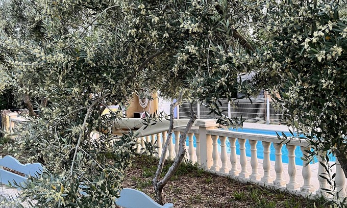 Mazan Villa | Villa swimming pool quiet view Ventoux and vineyards 4/6/8 pers