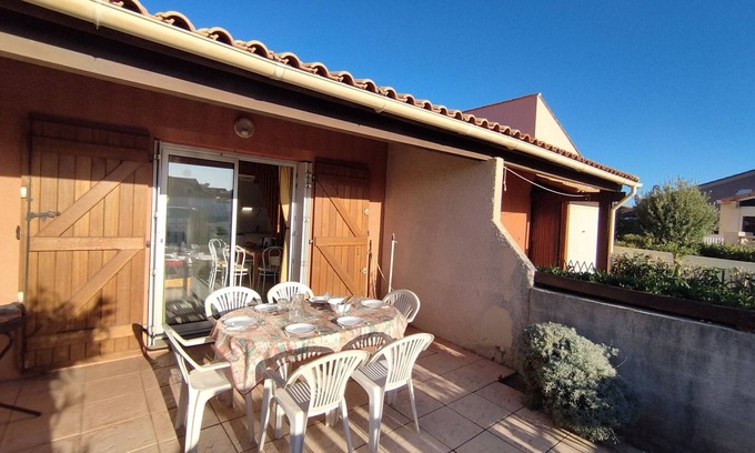 Narbonne-Plage Villa | Villa T3 Mezzanine - Private Parking - Near Beach - 6 Pers. - Narbonne-Plage