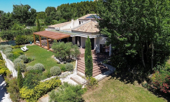 Maussane Villa | Villa Tabarja in Maussane - 4 Bds, pool, AC, large terrace with superb views