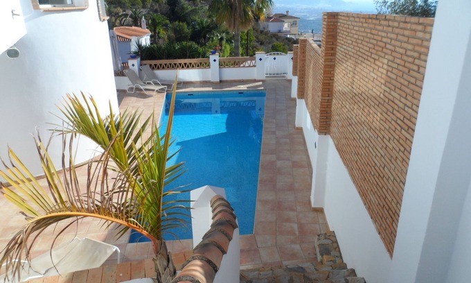 Salobrena Villa | Villa 'Torre Del Mar' with Sea View, Wi-Fi and Air Conditioning