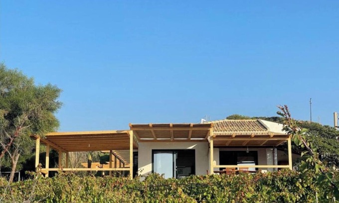 Sorso Villa | Villa Verde with private access to beach and wonderful sea and sunset view