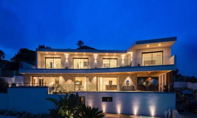 Saint-Aygulf Villa | Villa vue mer - Piscine Chauffée