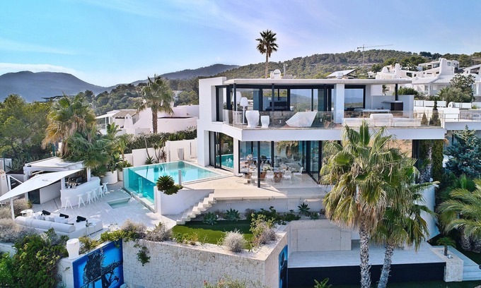 Ibiza Island Villa | Villa with sea view over porroig & formentera