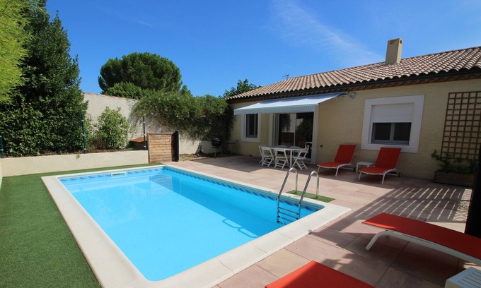 Murviel-les-Beziers House | villa with private pool and garden