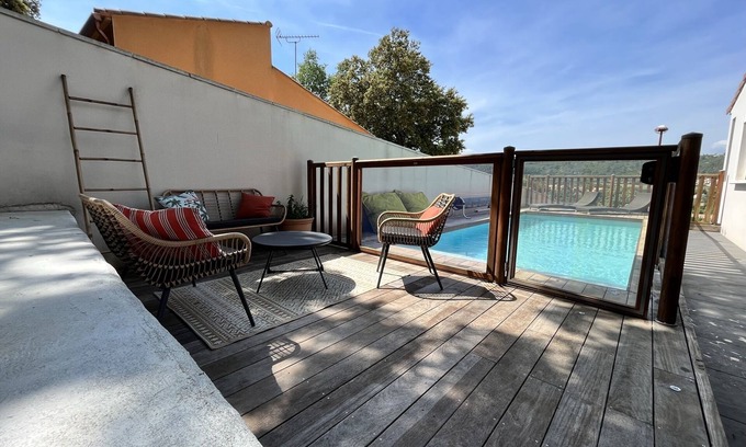 Clermont-l'Herault Villa | Villa with private pool 5mn from Salagou lake, 30min from the sea ☀️🏖️