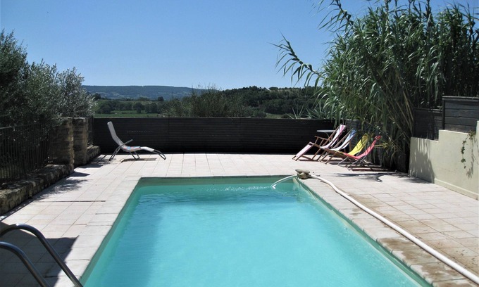 Visan Villa | Villa with panoramic view and swimming pool located in Visan Provence PROMO SEMAINE
