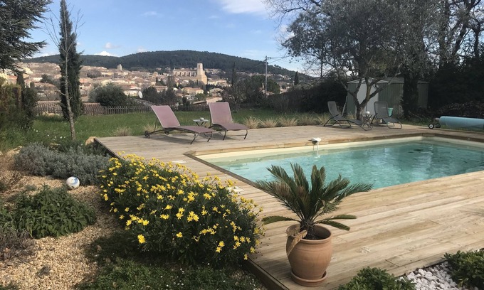 Lorgues House | VILLA WITH POOL, PANORAMIC VIEW, 5 MINUTES WALK FROM THE VILLAGE