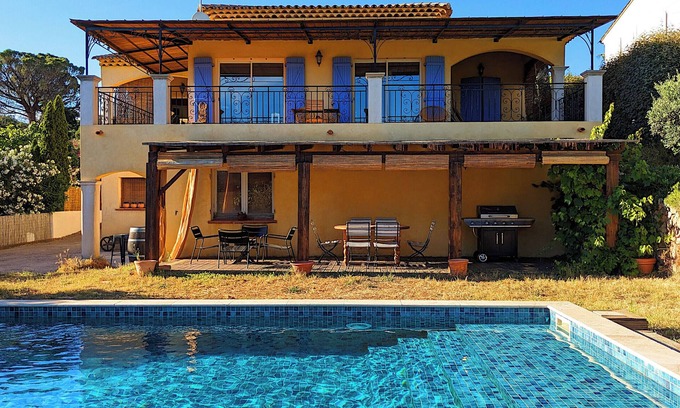 Frejus Villa | Villa with private pool - vineyard view, beach 8 mn away