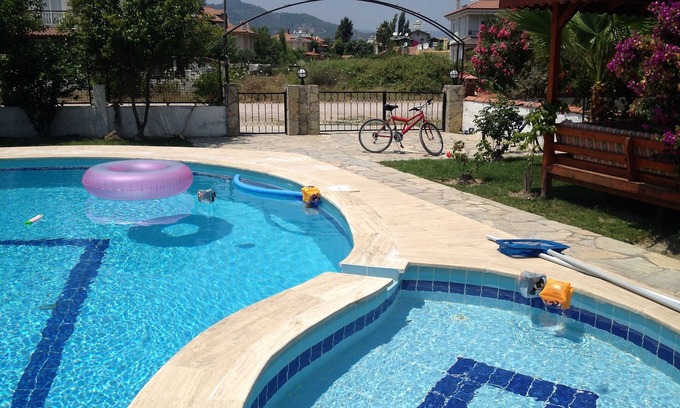 Dalyan City Center Villa | Villa with Private Swimming Pool and Mountain Views of Dalyan