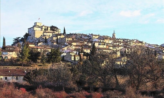 Ansouis House | Village Life W/Spectacular View in Hilltop Village