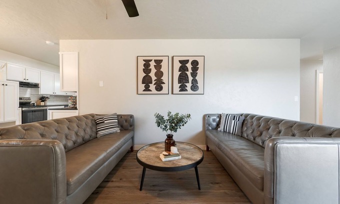 Central Oklahoma City House | Village Luxe 5BR plus Bunk Room Sleeps 14