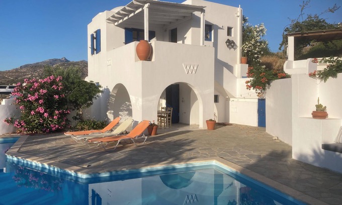 Melanes Villa | Villas Guilena Peaceful location, mountain valley, private pool, local village