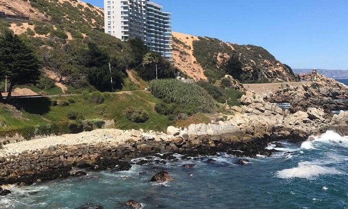 Concon Apartment | Vista insuperable y excelente equipamiento.