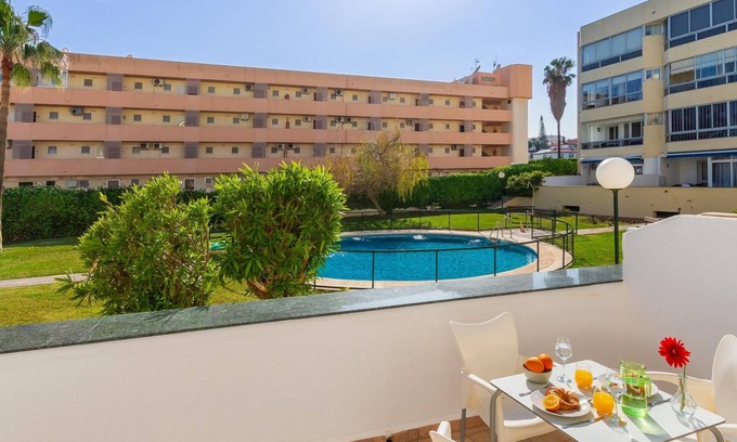 Torremolinos Apartment | Vistamarina 109B - Big Terrace, Pool. 350m from the beach