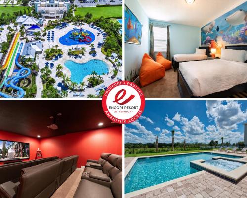 West Kissimmee House | Vivid Home With Theater, Themed Room Near Disney With Waterpark & Resort Access At Encore Resort- 7662Ff
