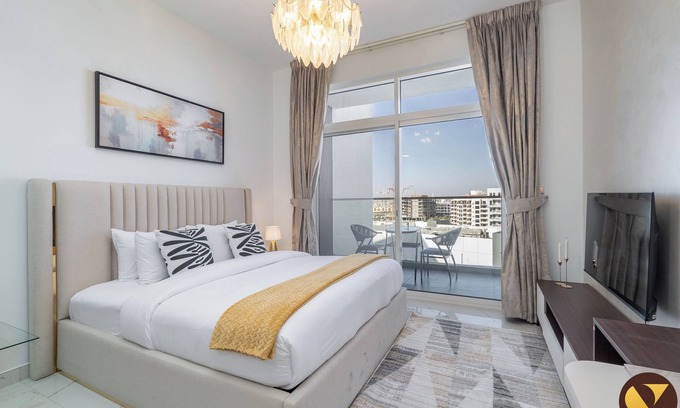 Al Barsha Apartment | Vogue Jewelz Resident near MiracleGarden
