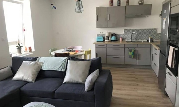 Dommartin-les-Remiremont Apartment | Vosges: Beautiful apartment with exterior in the countryside.