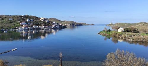 Vourkari Apartment | Vourkari, modern apartment overlooking the Marina of Vourkari