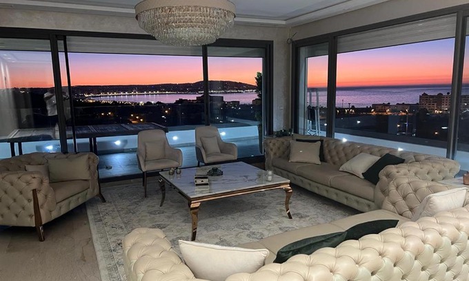 Malabata Apartment | Vue panoramique sur la baie de Tanger