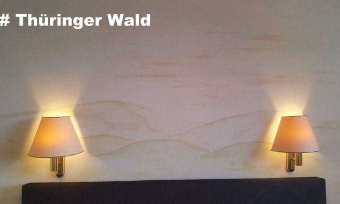 Frauenwald Apartment | Wald Apartments - Thuringian Forest - Comfort room with shared kitchen