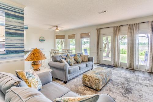 Little River House | Walk to Marina Pet-Friendly Little River Home!