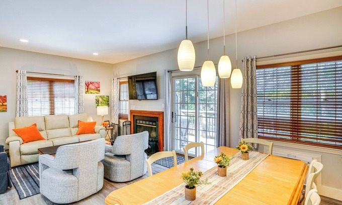 Hancock Condo | Walk to Ski Slopes: Jiminy Peak Resort Getaway!