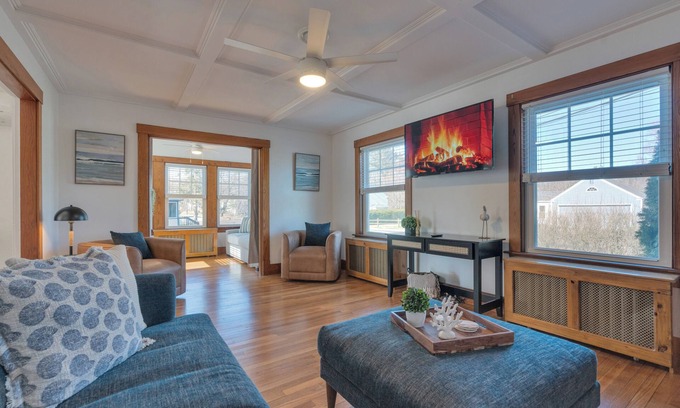 York Beach House | Walk to the beach from this location!